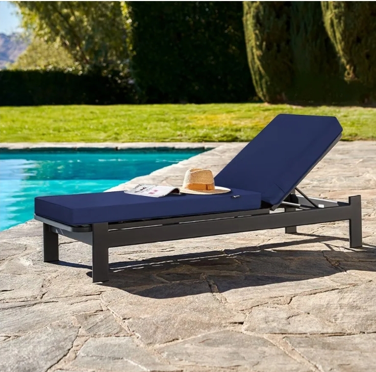 Chaise Lounge Cushions Outdoor 72 x 21 x3 Inch Waterproof - Image 4