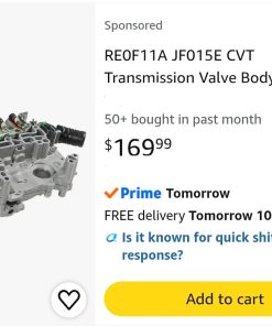 Alternative view of RE0F11A JF015E CVT Transmission Valve Body, Compatible with Nissan Sentra
