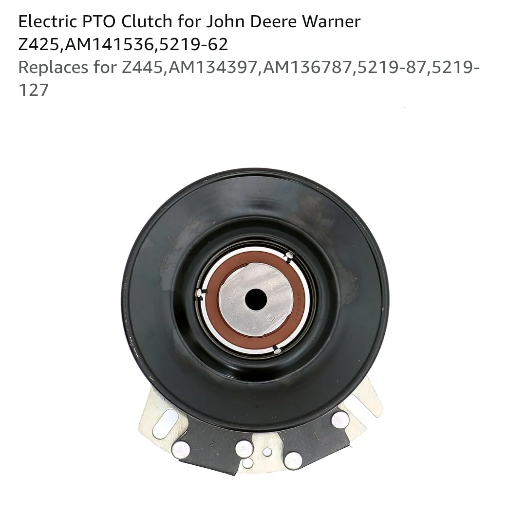 Electric PTO Clutch for John Deere Warner Z425, AM141536, 5219-62 - Image 7
