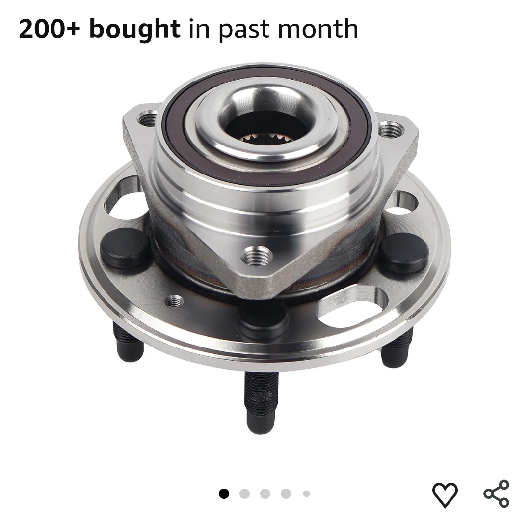 513288 Front or Rear Wheel Hub Bearing Assembly - Compatible with Chevy, Buick, & Cadillac