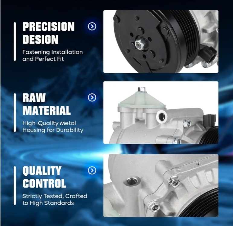 Air Conditioner AC Compressor with Clutch - Image 15