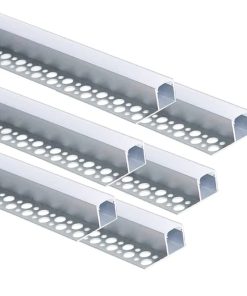 Plaster LED Channel, Trim Edge Tile Drywall LED Strip Channel 6x2m