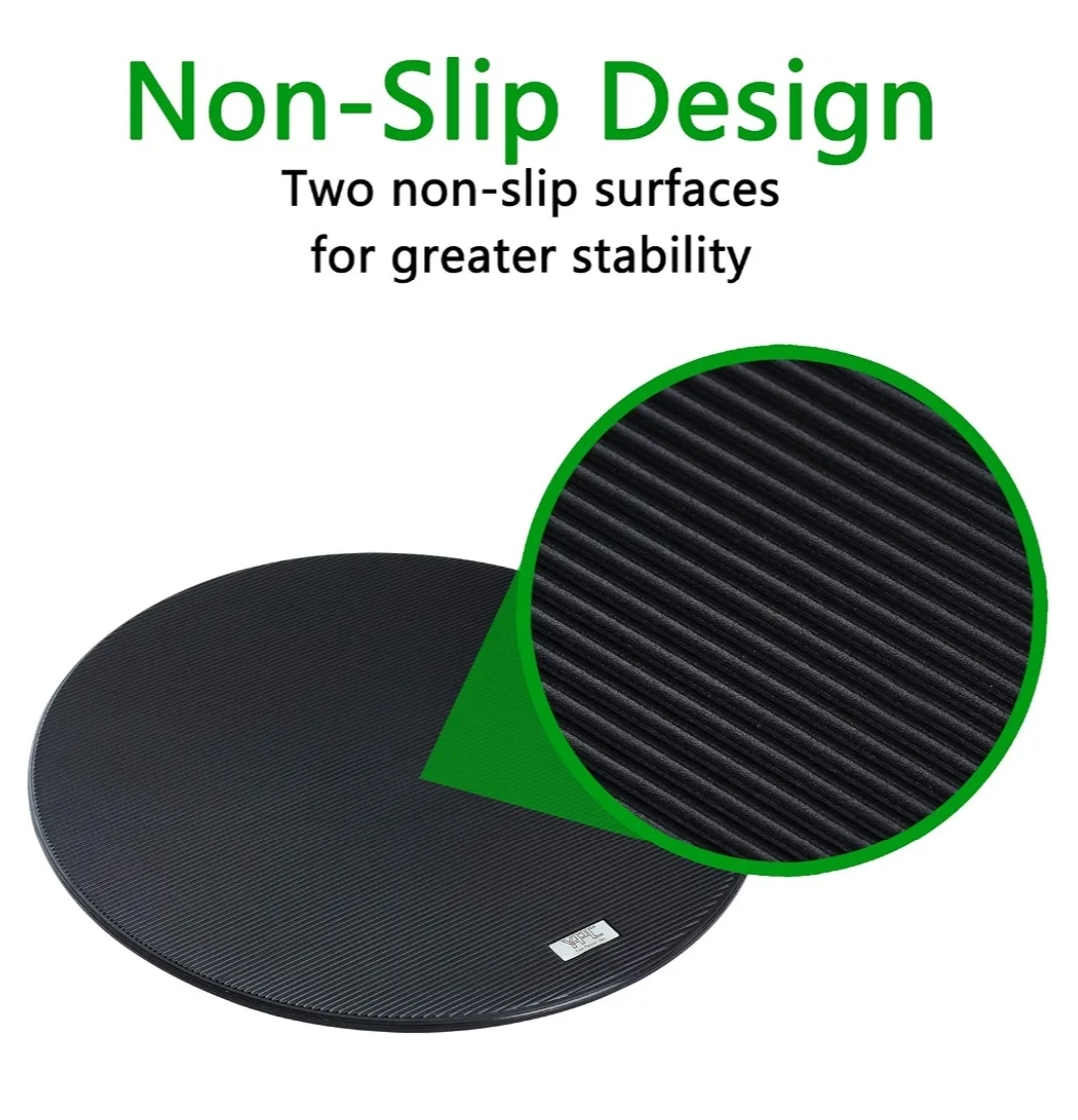 Transfer Disc, Pivot Disc for Transfers, Weight Transfer Device & Mobility Aid with 360 Degree Rotation for Turns, Change in Direction, & Transferring Between Seats, 12" Diameter (Small) - Image 4