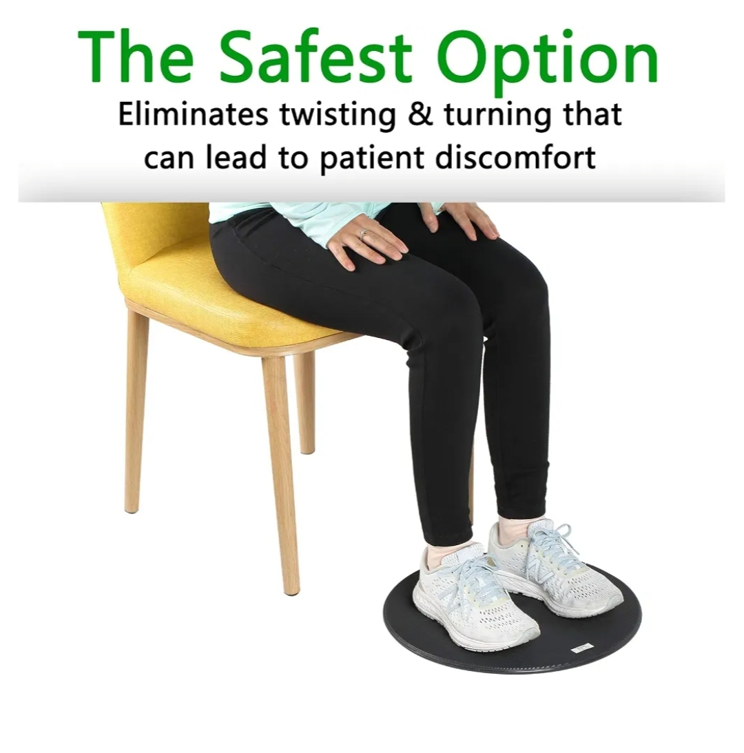 Transfer Disc, Pivot Disc for Transfers, Weight Transfer Device & Mobility Aid with 360 Degree Rotation for Turns, Change in Direction, & Transferring Between Seats, 12" Diameter (Small) - Image 8