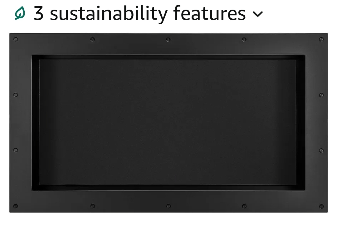 16"x28" Shower Niche, Single Large Shelf Tile-Ready Storage Box