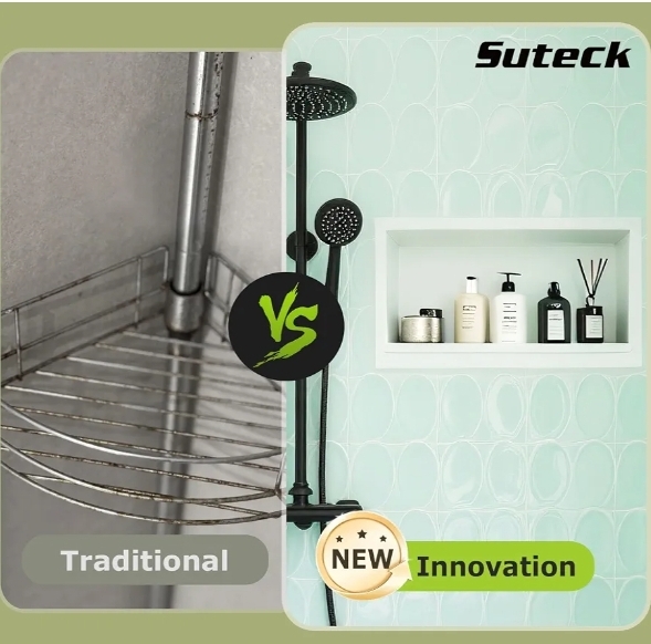 16"x28" Shower Niche, Single Large Shelf Tile-Ready Storage Box - Image 6