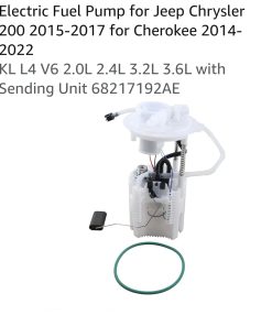 Electric Fuel Pump for Jeep Chrysler 200 2015-2017 for Cherokee 2014-2022