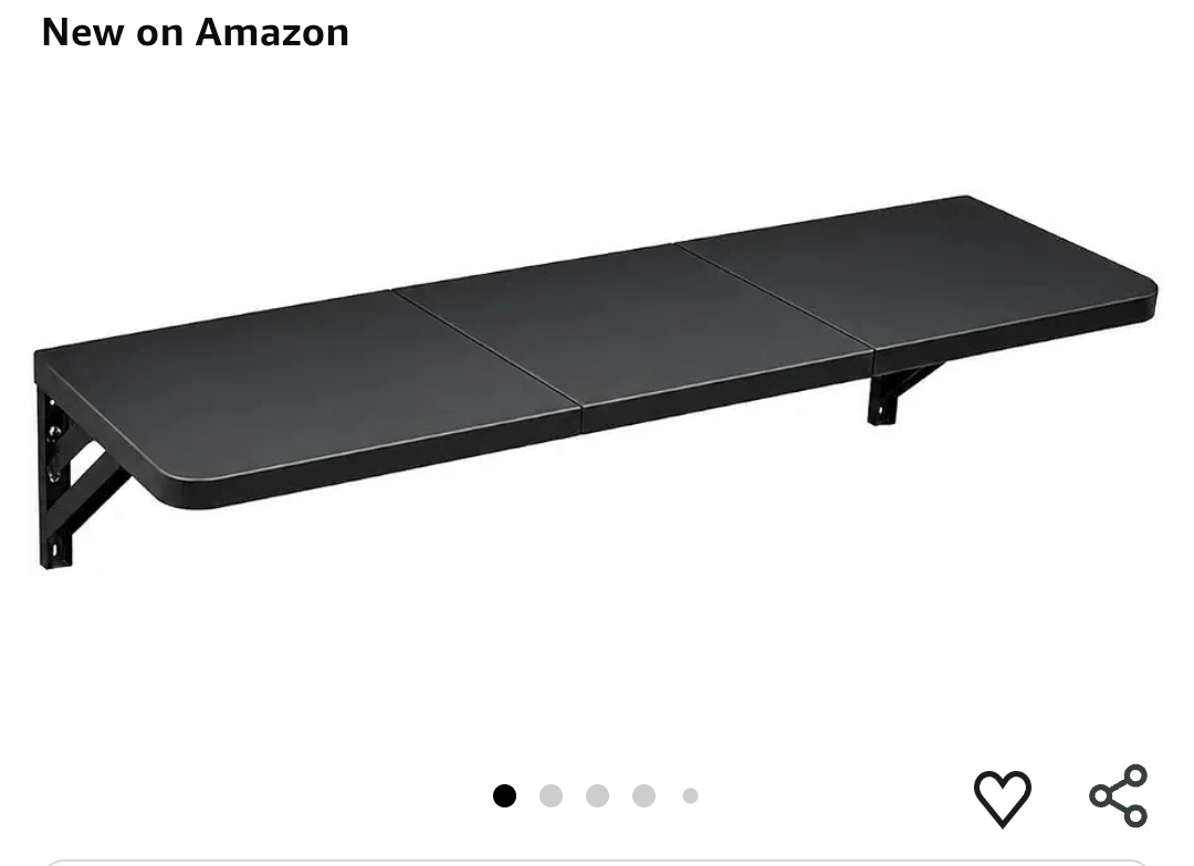 Folding Front Shelf Compatible with Recteq DualFire 1200 Grill, Foldable Front Prep Table