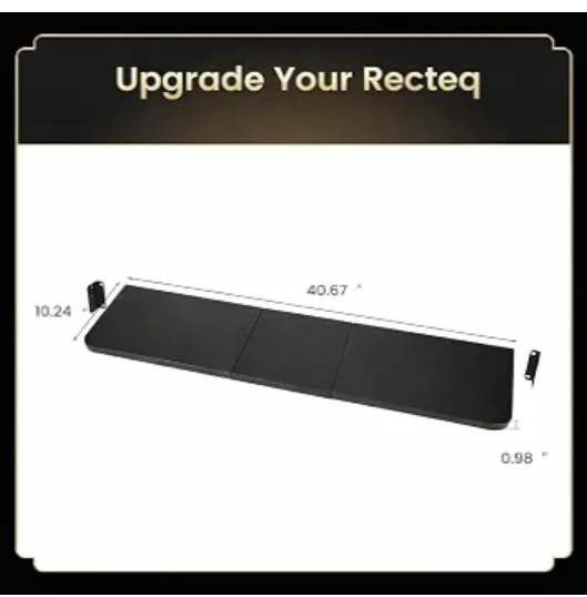 Folding Front Shelf Compatible with Recteq DualFire 1200 Grill, Foldable Front Prep Table - Image 4