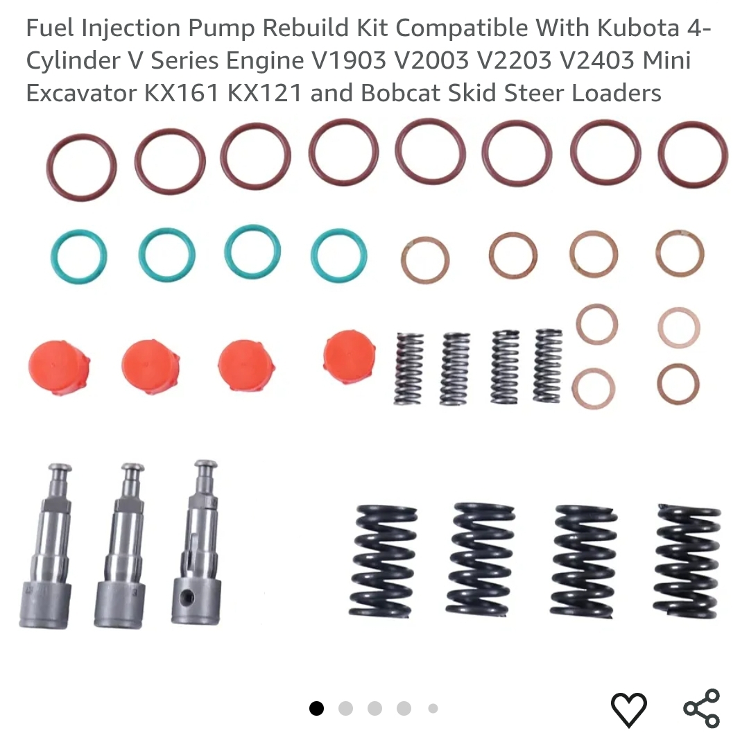 Fuel Injection Pump Rebuild Kit - Image 4