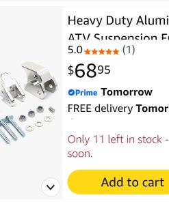 Alternative view of Heavy Duty Aluminum ATV Suspension Front & Rear 2'' Lift Kit
