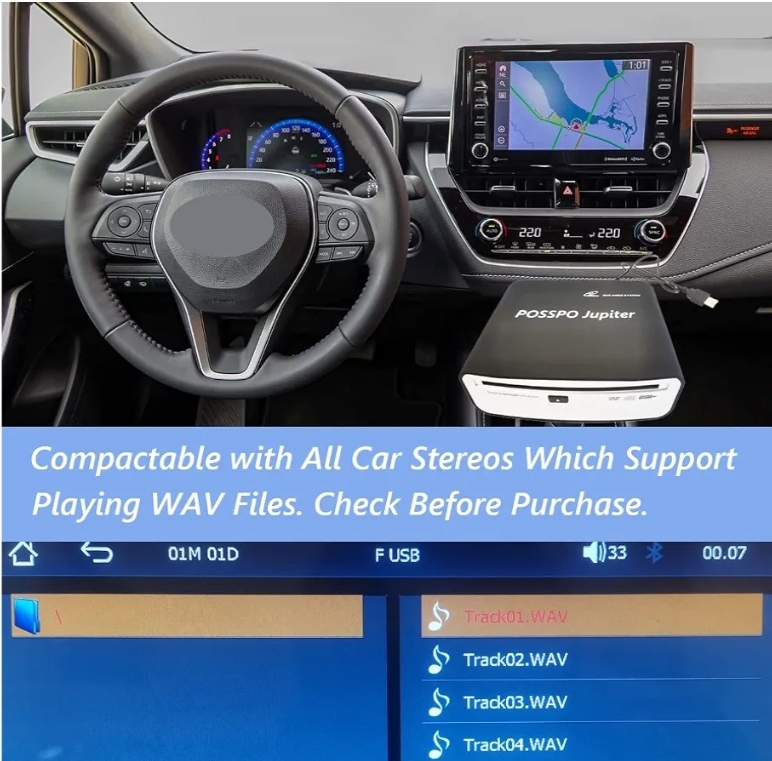 Jupiter USB CD Player for Car Auto Portable, DVD for PC, Support AUX - Image 9