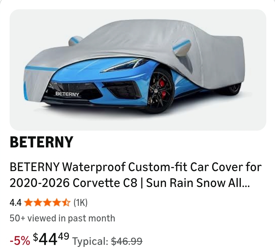 Waterproof Custom-fit Car Cover for 2020-2026 Corvette C8 - Image 12