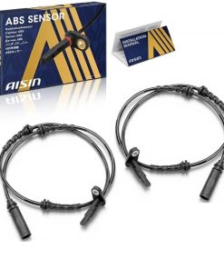 BSBM-02110 Set of 2 Rear Left and Right ABS Wheel Speed Sensor for BMW