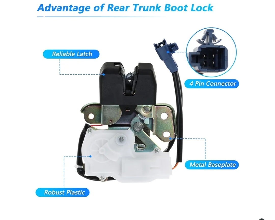 Trunk Latch Lock Actuator for Scion - Image 7