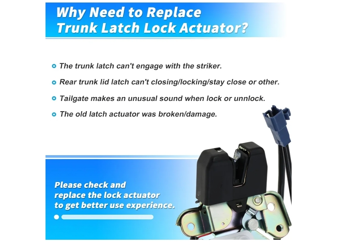 Trunk Latch Lock Actuator for Scion - Image 9