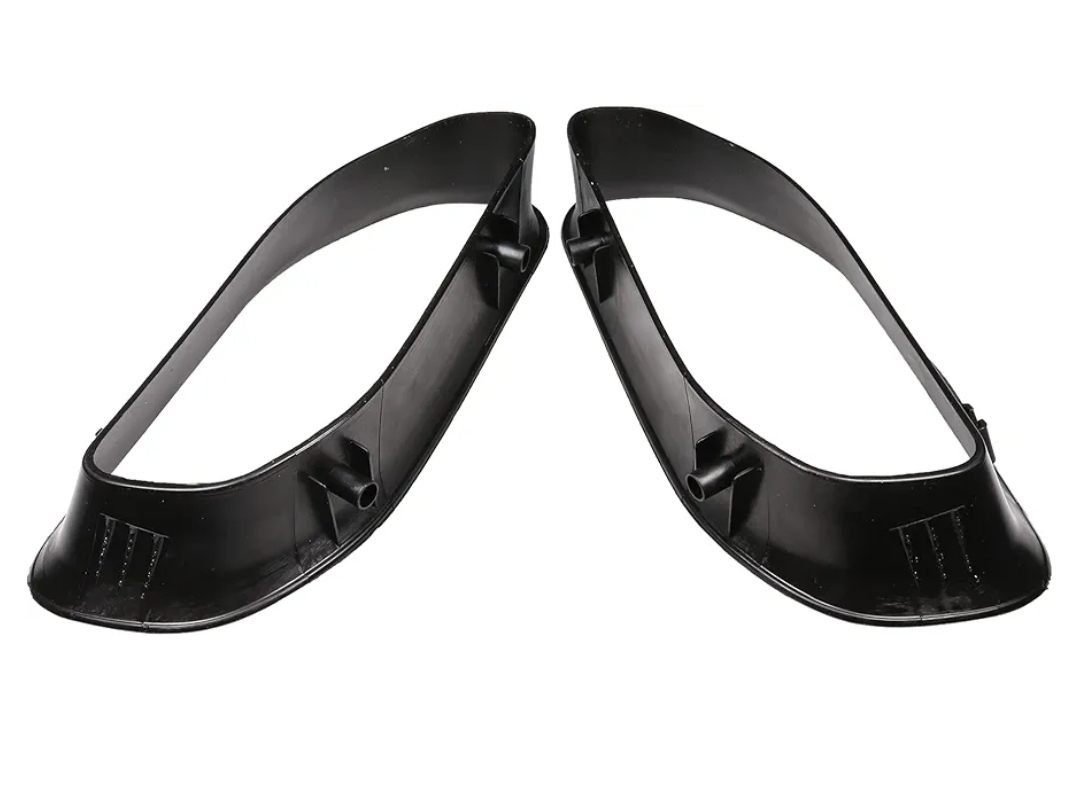 Heavy Daty Front Car Tow Hooks Left & Right with Hardware Black Replacement - Image 12