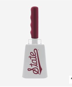 Mississippi State White Script Cowbell