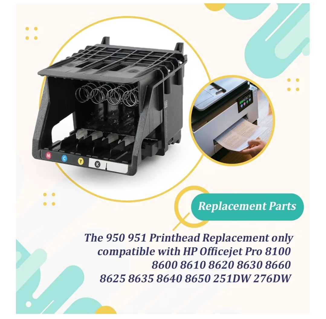 951 950 Printhead Replacement for HP Officejet Pro - Image 4
