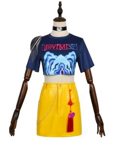 Character Mira from the animated film K-Pop Demon Hunters, Costume- Medium