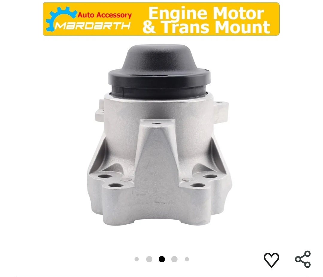 Set of 3 Engine Motor Trans Mounts Fits Mazda CX-9,3.7L Auto - Image 7