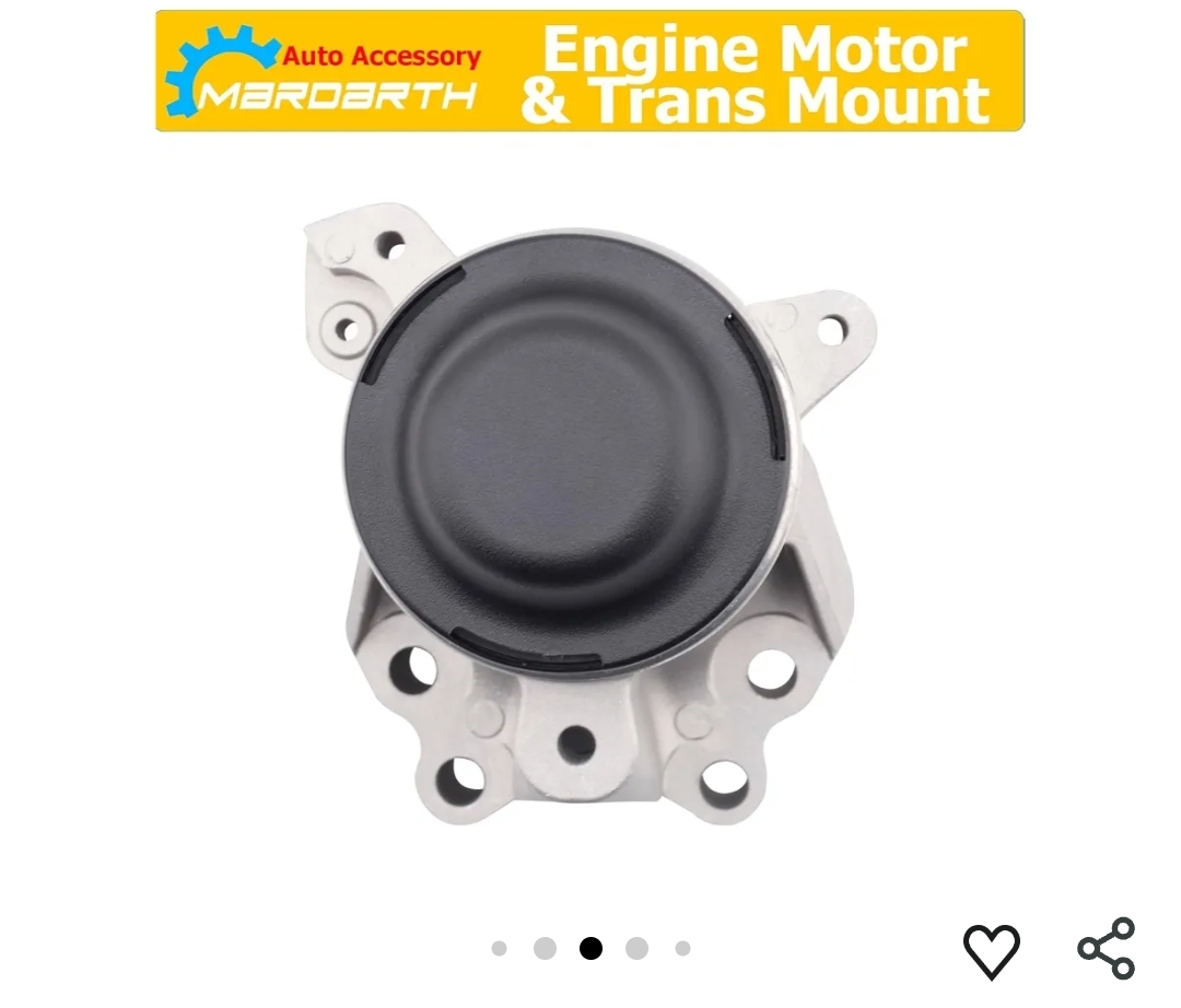 Set of 3 Engine Motor Trans Mounts Fits Mazda CX-9,3.7L Auto - Image 6