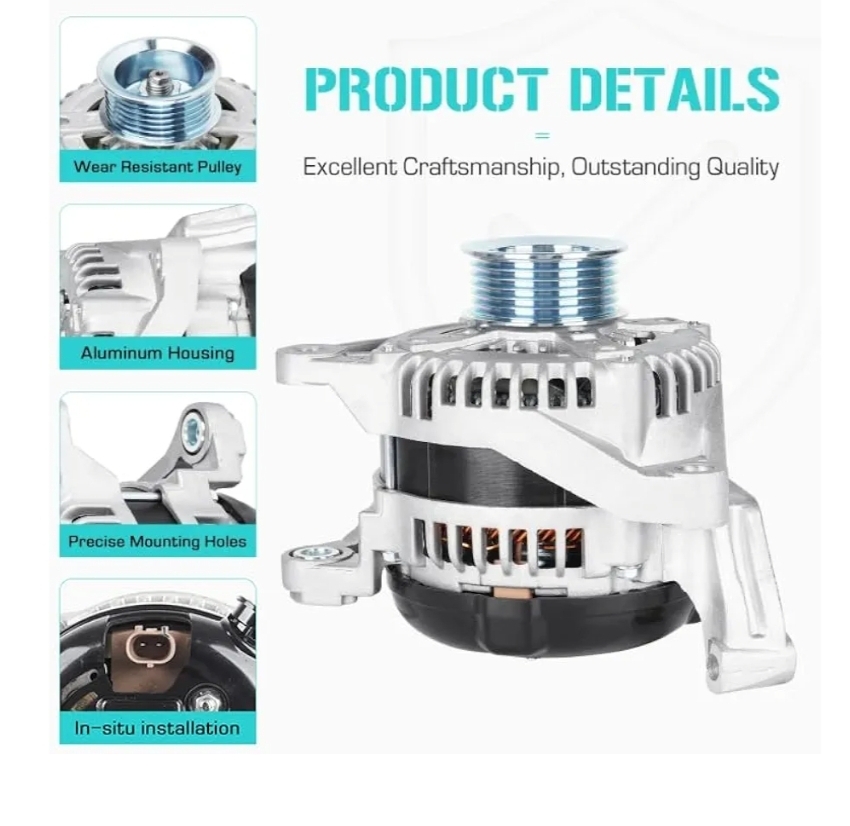 Alternator 3.7L 3.7 4.7L 4.7 Fit for Dodge & Jeep - Image 5