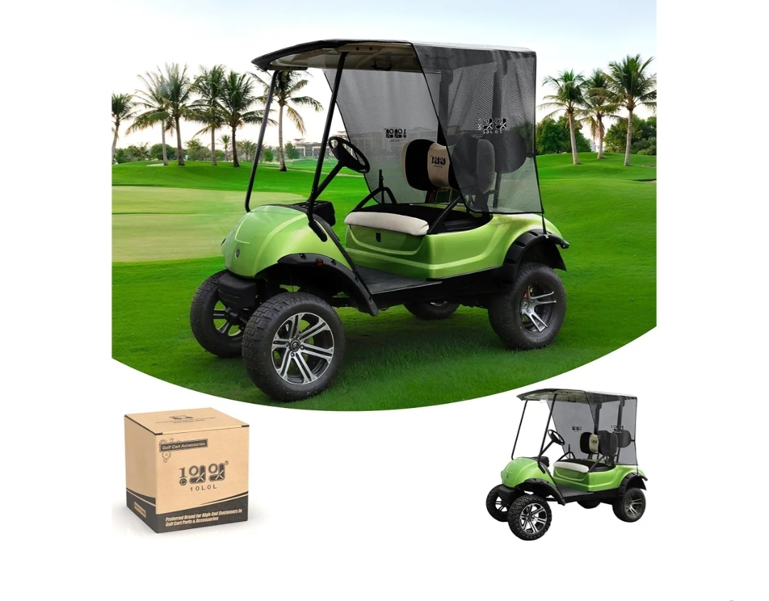 Golf Cart Sun Shade Cover for Yamaha G29 Drive 2, 2-Passenger