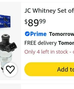 Alternative view of JC Whitney Set of 4 Fuel Injectors