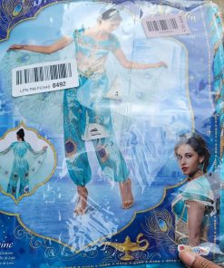 Alternative view of Disguise Women's Jasmine Teal Deluxe Adult Costume Adult Costume, Large