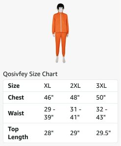 Alternative view of Men's adult sports suit 2-piece hoodie sportswear suit fashion sportswear suit with wig, 3X