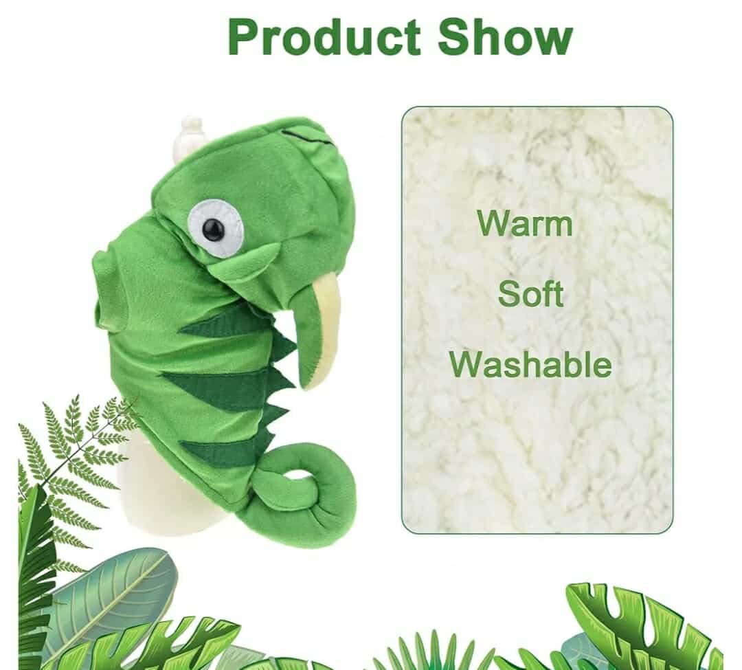 Chameleon Dog Costume for Halloween, XL - Image 8