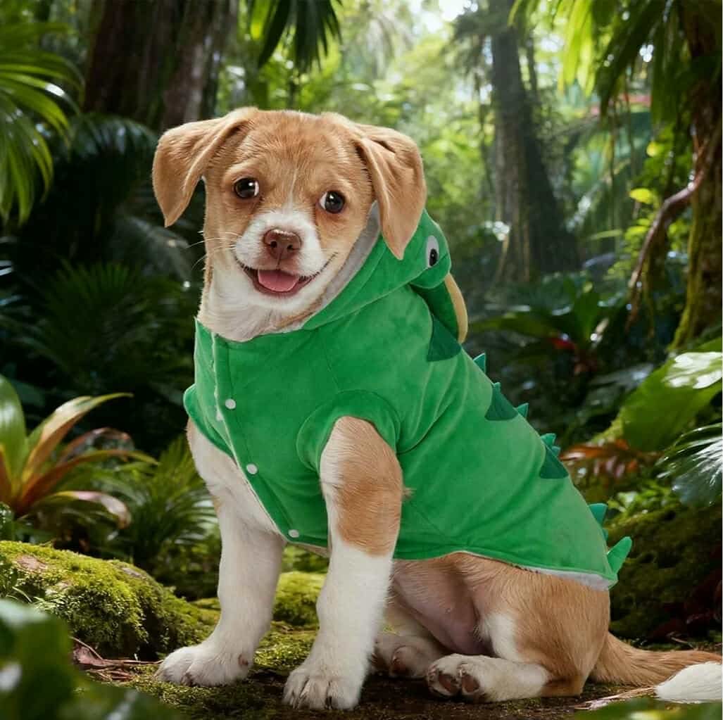 Chameleon Dog Costume for Halloween, XL - Image 5