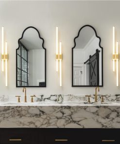 Alternative view of Modern Bathroom Vanity Light LED 39.76in Gold Bathroom Light Fixture, Gold