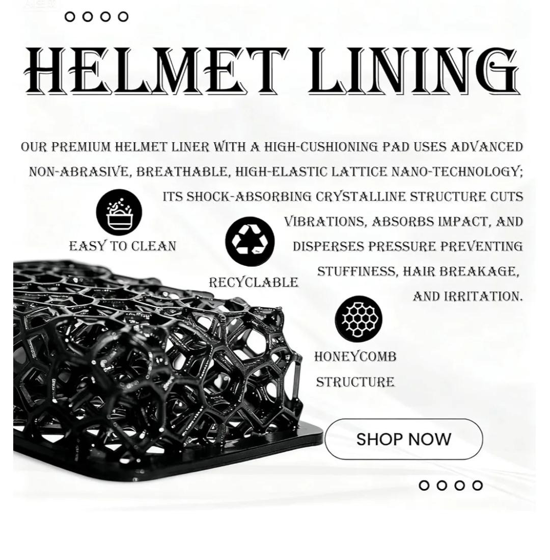 Tactical Helmet Liner, Nano-Technology High Cushioning Shock-Absorbing Pad Non-Pressing Non-Chafing Head Hair-Friendly Breathable - Image 6