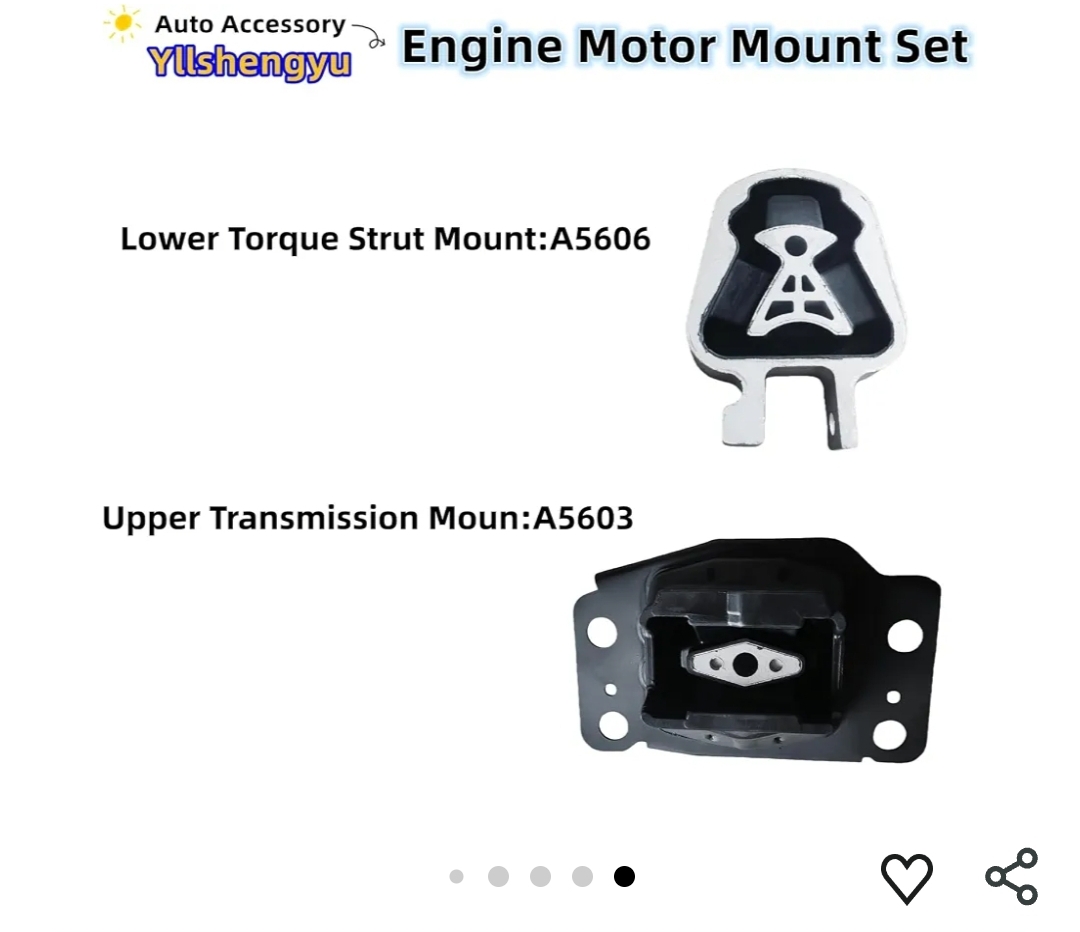 Engine Motor Transmission Mount Kit for Ford & Lincoln - Image 8