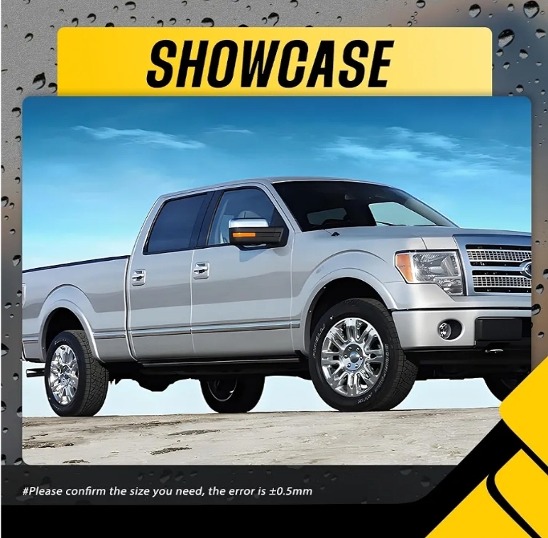 4 Pcs 181.6mm Chrome Wheel Center Caps for 2009-2014 F150 Expedition - Image 8