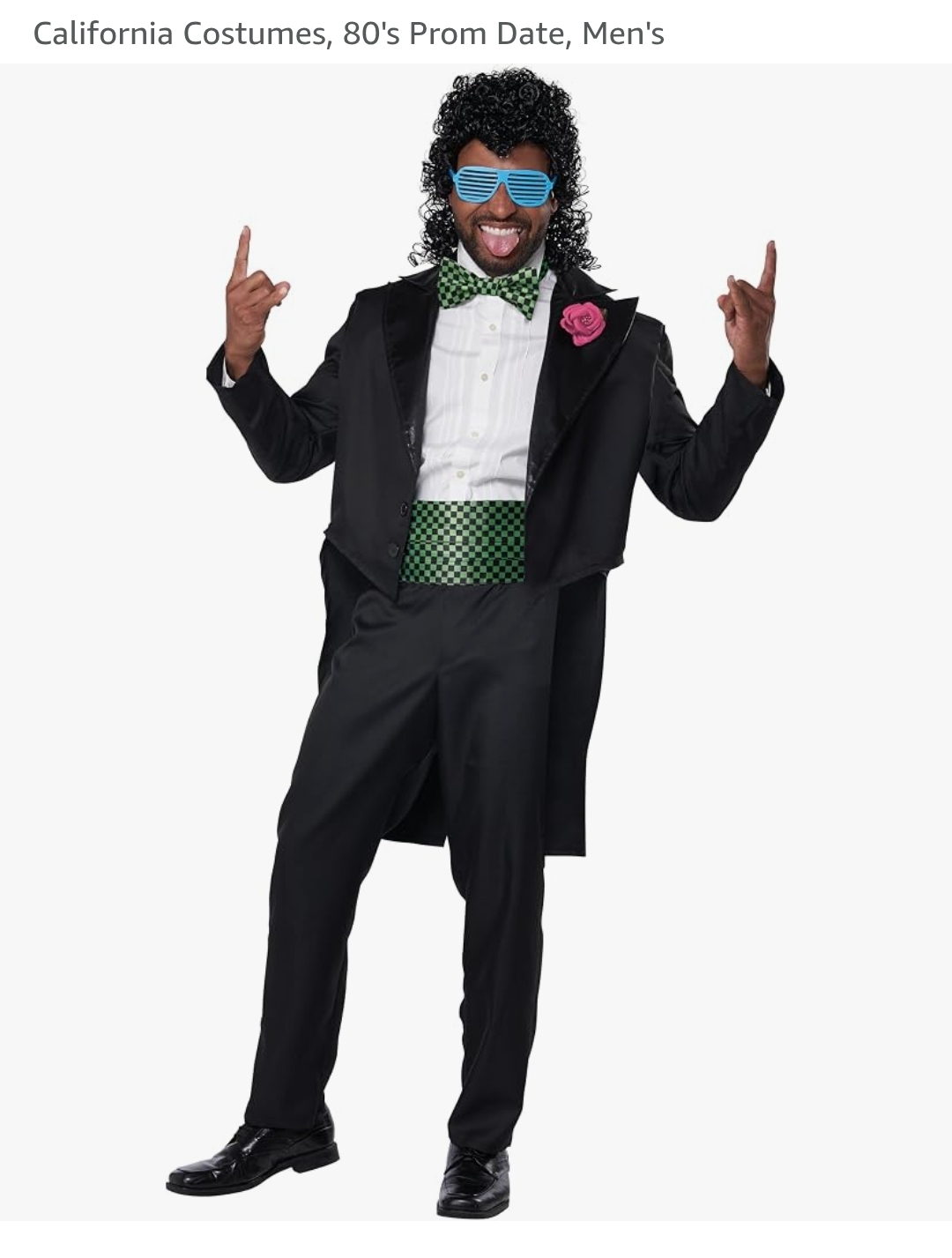 California Costumes, 80's Prom Date, Men's- Large