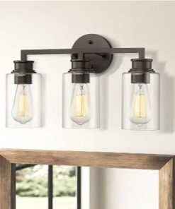 New Emliviar 3-Light Oil Rubbed Bronze Bathroom Vanity Light