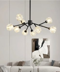 Sputnik Chandeliers for Dining Room，9 Lights D30'' Inch