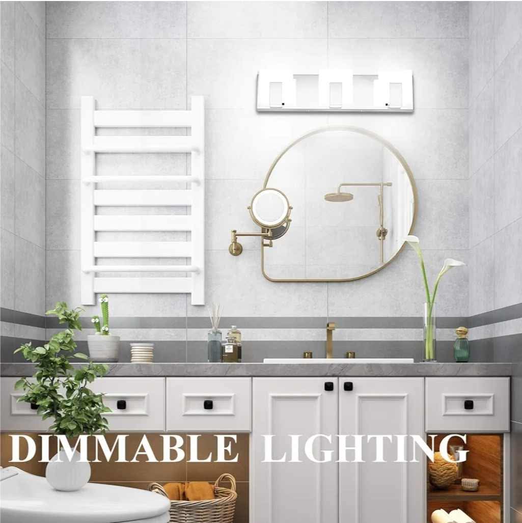 3 Lights Dimmable Modern LED Vanity Light - Image 5