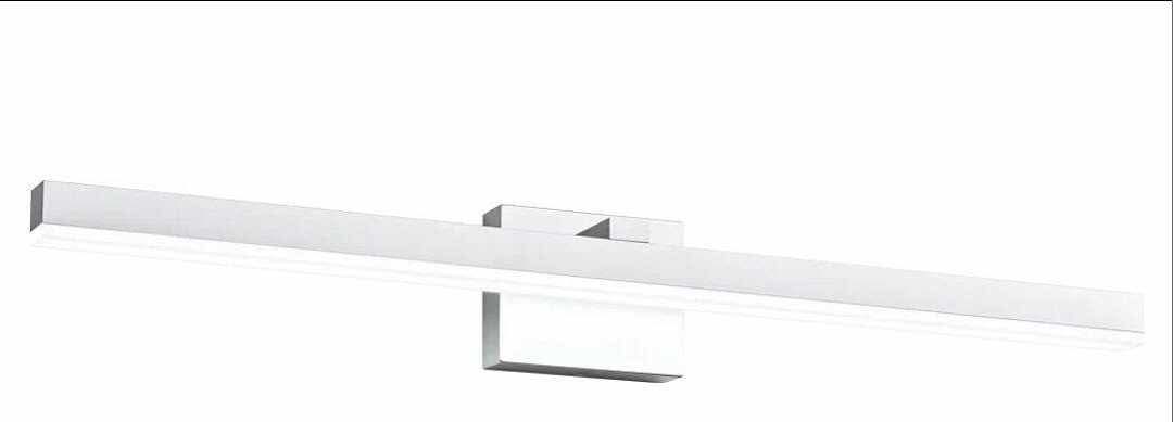 Bathroom Light Fixtures Dimmable 32in Silver LED Vanity Light - Image 16