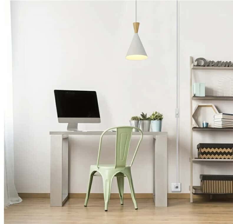 Modern plug in Pendant Light Kitchen, Adjustable chandelier hanging lamps that plug in - Image 2