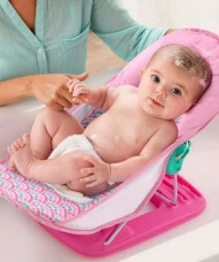Alternative view of Summer Infant Deluxe Baby Bather (Bubble Waves) - For Use in the Sink or Bathtub - 3 Reclining Positions