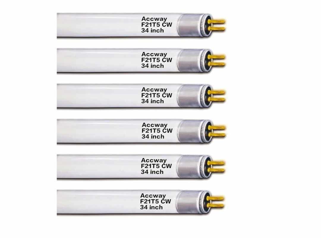 6 pack 34inch F21T5/841 Cool White Fluorescent Light Bulb
