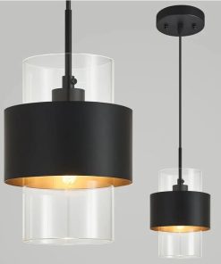 Modern Black Pendant Lighting Indoor Kitchen Island Pendant