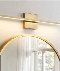Gold Bathroom Light Fixtures Over Mirror 24 inch