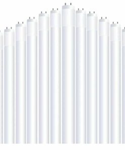 2ft LED T8 Linear Tube Light, 20W Equivalent, 4000K Cool White- 12pk