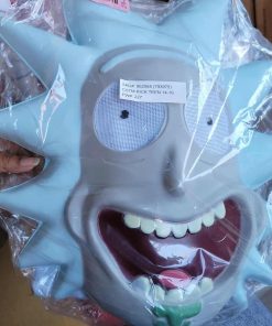 Alternative view of Rick and Morty Halloween Costume for Men - Rick Costume with Lab Coat, Mask, and Shirt