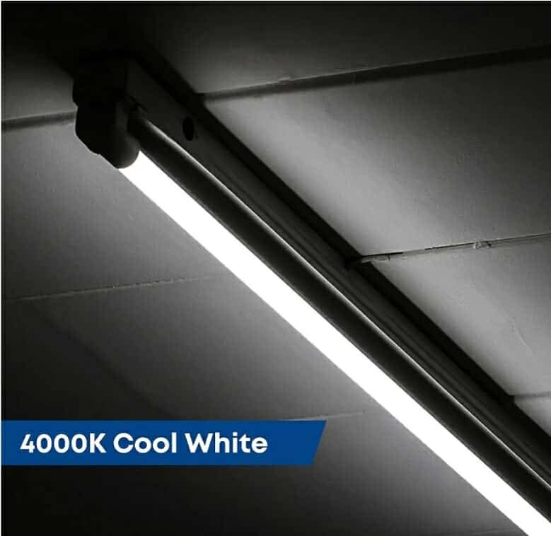 2ft LED T8 Linear Tube Light, 20W Equivalent, 4000K Cool White- 12pk - Image 5